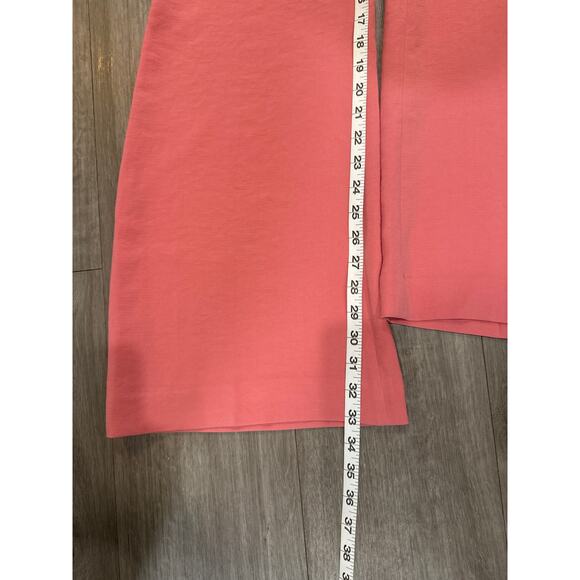 Express Super High Rise Flare Trouser Pink Women's Size 2R - Picture 4 of 11